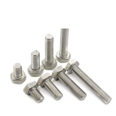 M50x150 Inconel 718 υλικό υψηλής θερμοκρασίας κράμα GH 4169 πλήρες μπουλόνι δεκαεξαδικού νημάτων συνδέσμων ανοξείδωτου